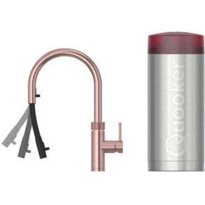 Quooker COMBI+ Flex ROSE KOPER- kokend water kraan met boiler