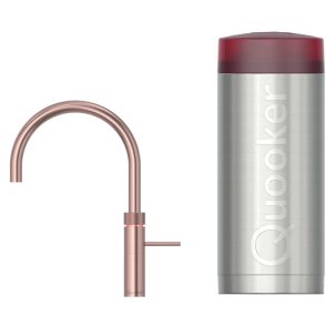 Quooker COMBI+ Fusion Round ROSE KOPER - kokend water kraan