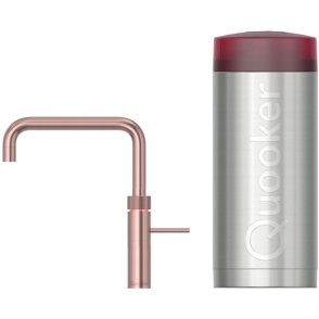 Quooker COMBI Fusion Square ROSE KOPER- kokend water kraan