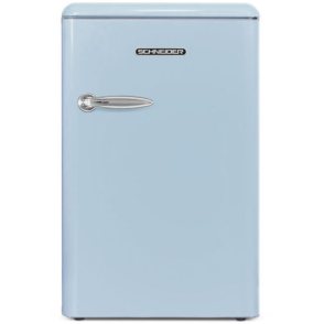 Schneider SCTT115VBL retro jaren 50 koelkast - blauw