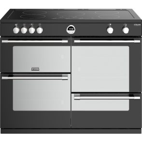 Stoves Sterling S1100 Ei Deluxe zwart inductie fornuis
