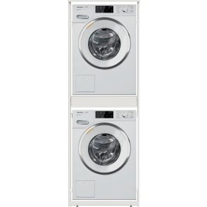 Wasmachinekast ONE PAIR wasmachine / droger zuil kast - wit