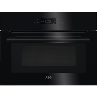 AEG oven met magnetron inbouw zwart KMF761080B