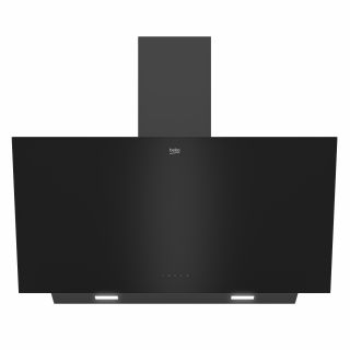 BEKO afzuigkap wand zwart BHCA96741BBB
