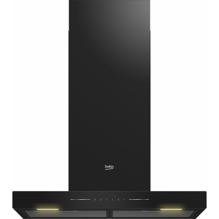 BEKO afzuigkap wand zwart BHCB66641BBBHS