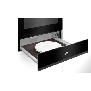 BEKO warmhoudlade inbouw darksteel BDRW11400FDX