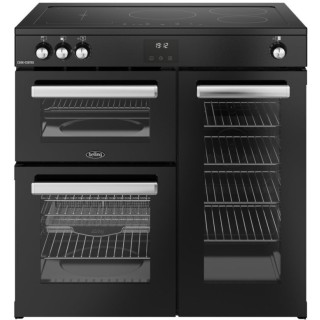 BELLING fornuis inductie COOKCENTRE 90EI BLK