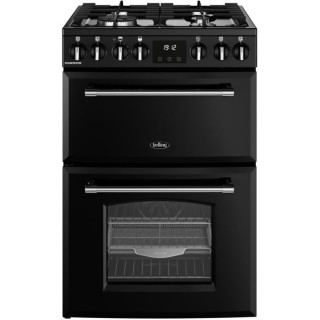 BELLING fornuis gas FARMHOUSE 60DF BLK ZWART