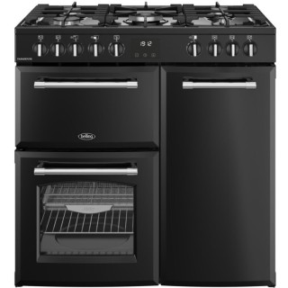 BELLING fornuis gas FARMHOUSE 90DF BLK