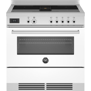 BERTAZZONI fornuis inductie met afzuiging wit PROCH94I1EBIT