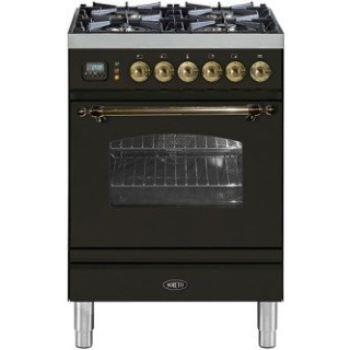 BORETTI fornuis gasoven antraciet VPN64ANG