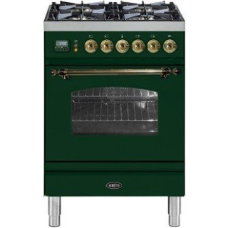 BORETTI fornuis gasoven groen VPN64GRG