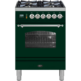 BORETTI fornuis gasoven groen VPNR64GRG