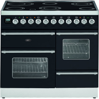 BORETTI fornuis inductie zwart VXGI104ZW