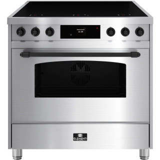 ELEMENTI DI CUCINA fornuis inductie rvs EC9036-IX-B