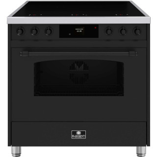 ELEMENTI DI CUCINA fornuis inductie mat zwart EC9036-MZ-IX-B