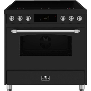 ELEMENTI DI CUCINA fornuis inductie mat zwart EC9036-MZ-S