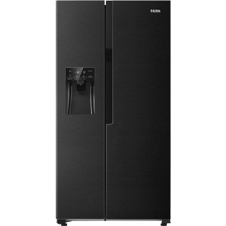 ETNA side-by-side koelkast blacksteel AKV578IZWA