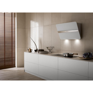 FALMEC afzuigkap wand wit glas FLIPP85W