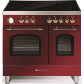 FRATELLI fornuis inductie rood VE2920I5FEMBUB