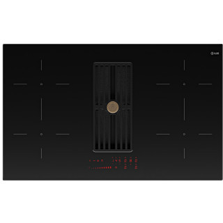 ILVE inductie kookplaat met afzuiging inbouw HVI90TCRF/BK