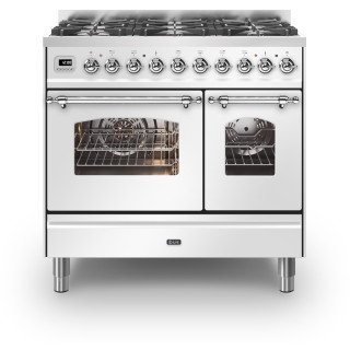 ILVE fornuis gas wit PD096NE3/WH