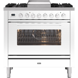 ILVE fornuis gas wit P09FWE3/WH