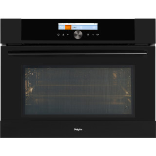 PELGRIM oven met magnetron inbouw mat-zwart MAC834MAT