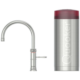 QUOOKER kokend water kraan COMBI+ Classic Fusion Round RVS