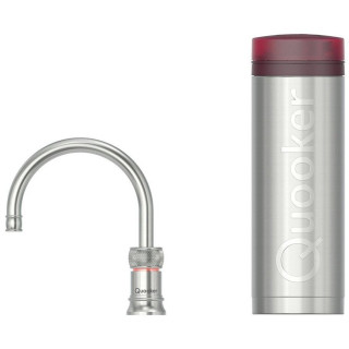 QUOOKER kokend water kraan PRO3 Classic Nordic Round RVS