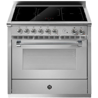 STEEL fornuis inductie AP9F-5FI