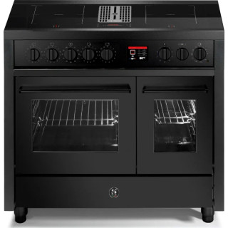 STEEL fornuis inductie zwart EQ10FF-4FIKW NF