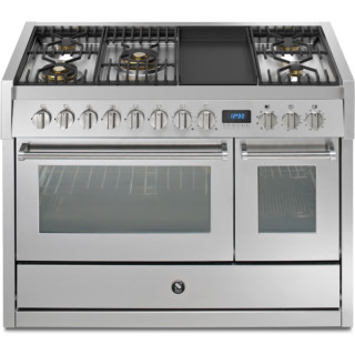 STEEL fornuis gas GP12FF-4TM