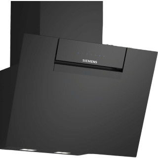 SIEMENS afzuigkap wand zwart LC67KFN60