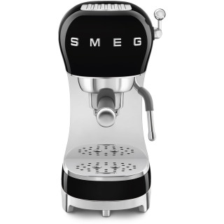 SMEG koffiemachine zwart ECF02BLEU