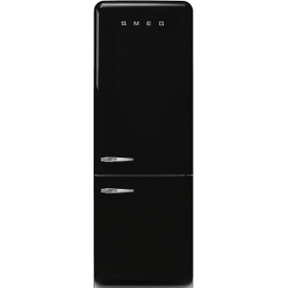 SMEG koelkast zwart FAB38RBL6