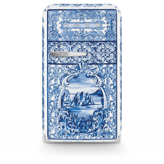 SMEG koelkast blauw FAB5RDGME6