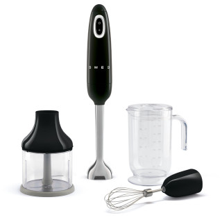SMEG staafmixer zwart HBF03BLEU