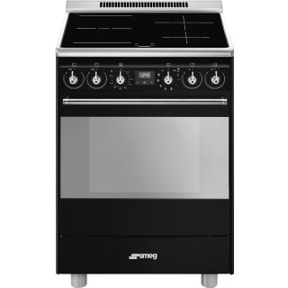SMEG fornuis inductie zwart SCB61PIN9