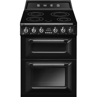 SMEG fornuis inductie zwart TR62IBL2