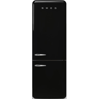SMEG koelkast zwart FAB38RBL5