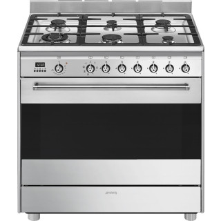 SMEG fornuis rvs SNLK916MFX9