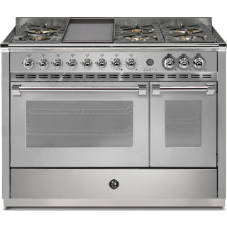 STEEL fornuis gas Ascot A12FF-6T