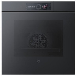 V-ZUG combi-stoomoven inbouw CombairSteamer V6000 60 AutoDoor zwart glas