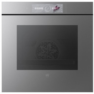 V-ZUG combi-stoomoven inbouw CombairSteamer V6000 60 AutoDoor platinum