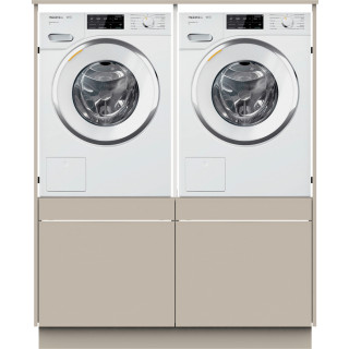 WASMACHINEKAST kast TWO PAIR beige grijs