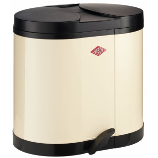 WESCO afvalbak dubbel Eco verzamelaar 170, amandel 8011534
