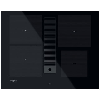 WHIRLPOOL inductie kookplaat met afzuiging WVH 1065B F KIT