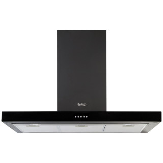 BELLING afzuigkap wand Bel. Cookcentre 90 Flat Black