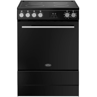 BELLING fornuis inductie VISION Single 60 EI BLK/SS